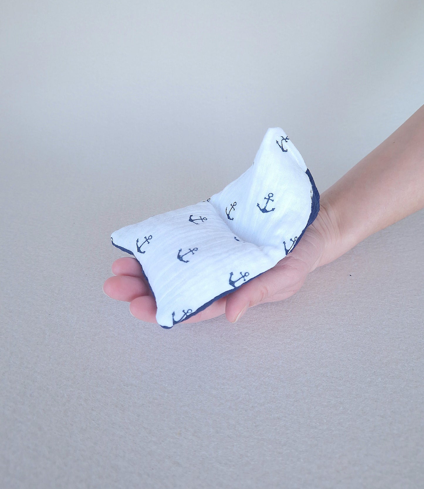 Miniature bean bag in 1:12 scale, for maileg mice or other small dolls