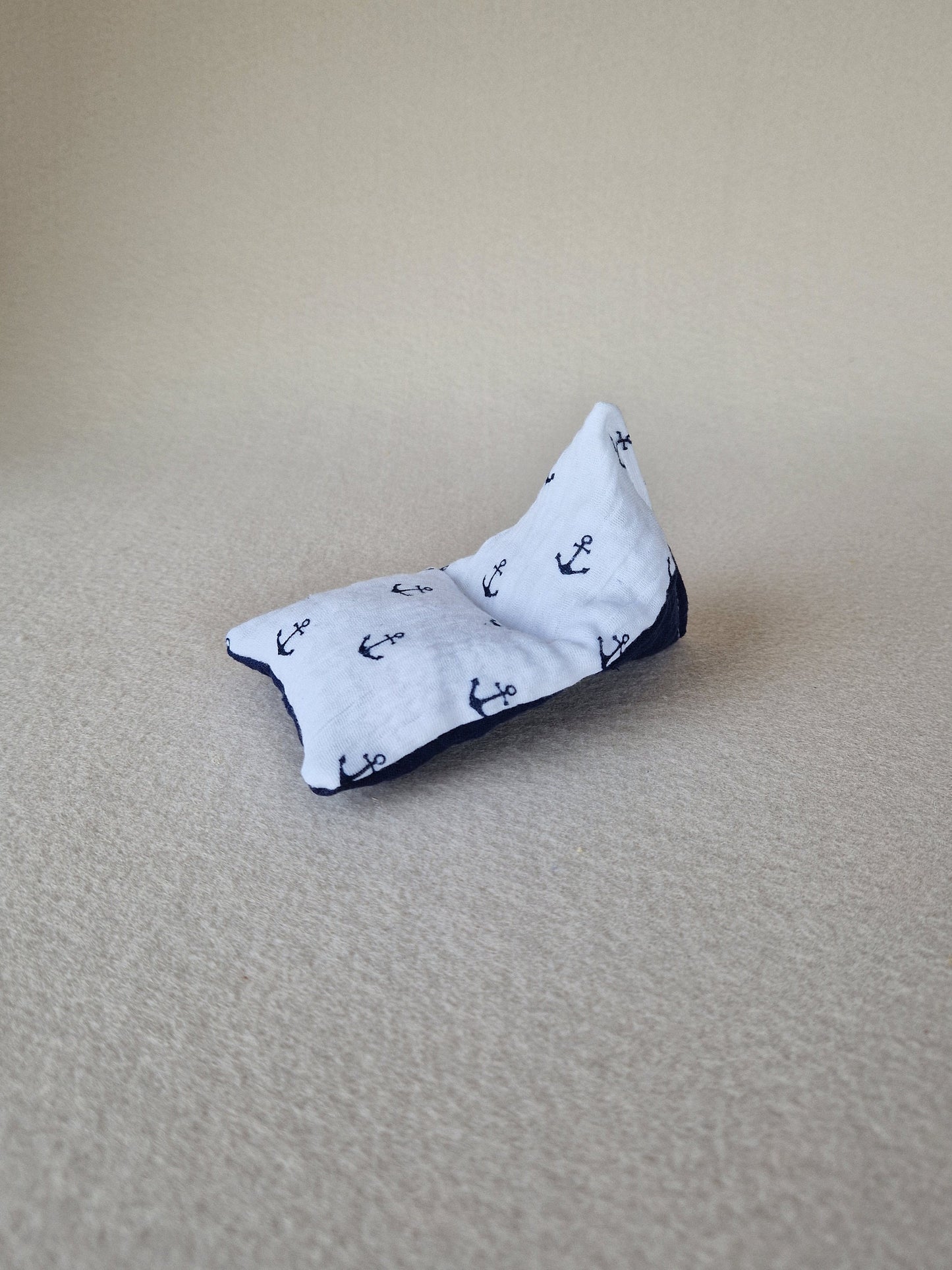 Miniature bean bag in 1:12 scale, for maileg mice or other small dolls