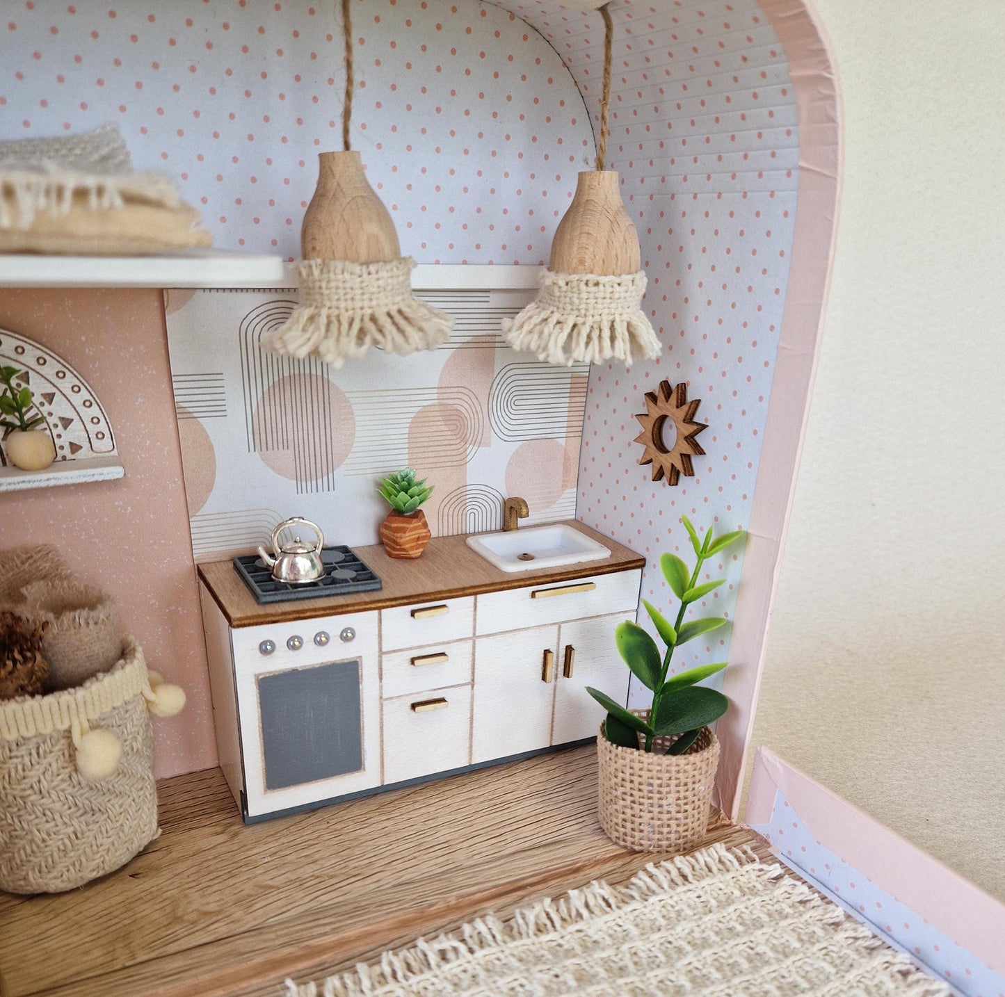 Bohemian – Medium Suitcase Dollhouse