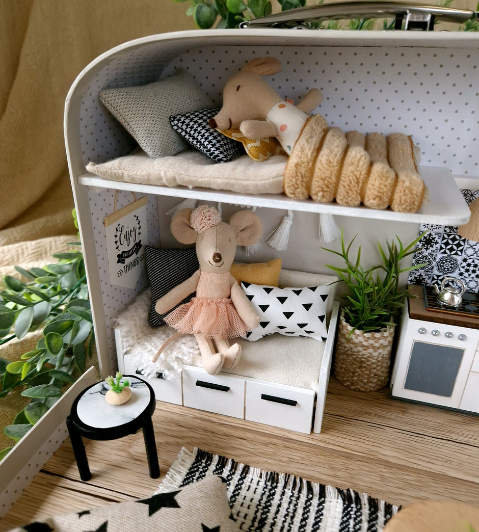 Nordic Nest - Medium Suitcase Dollhouse