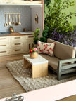 Cozy Pastel Retreat – Large Suitcase Dollhouse