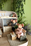 Cozy Pastel Retreat – Large Suitcase Dollhouse