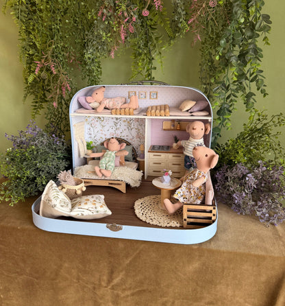 Lavender Luxe – Large Suitcase Dollhouse