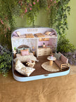 Lavender Luxe – Large Suitcase Dollhouse