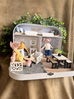 The Sleepover Suite – Large Suitcase Dollhouse