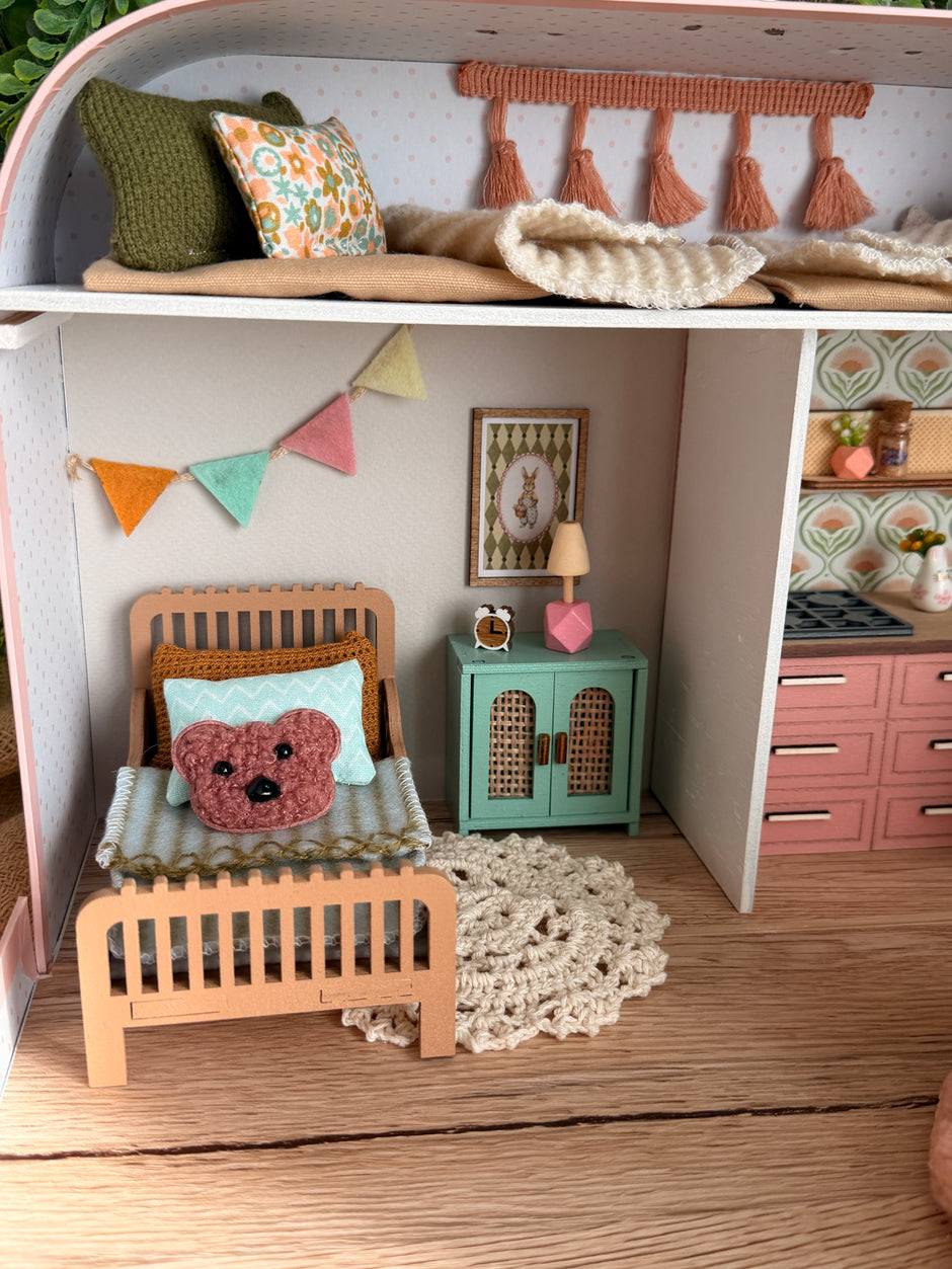 Tender Bloom Home - Large Suitcase Dollhouse