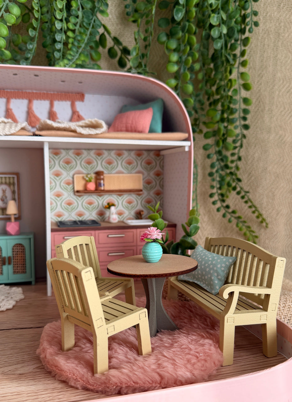 Tender Bloom Home - Large Suitcase Dollhouse