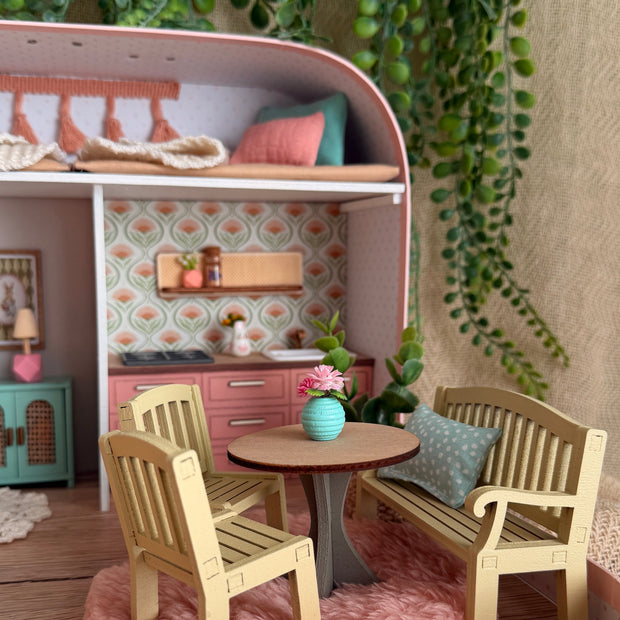 Tender Bloom Home - Large Suitcase Dollhouse