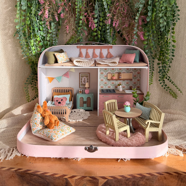 Tender Bloom Home - Large Suitcase Dollhouse