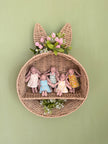 Little soft Bunnies, Handmade Fabric Dolls
