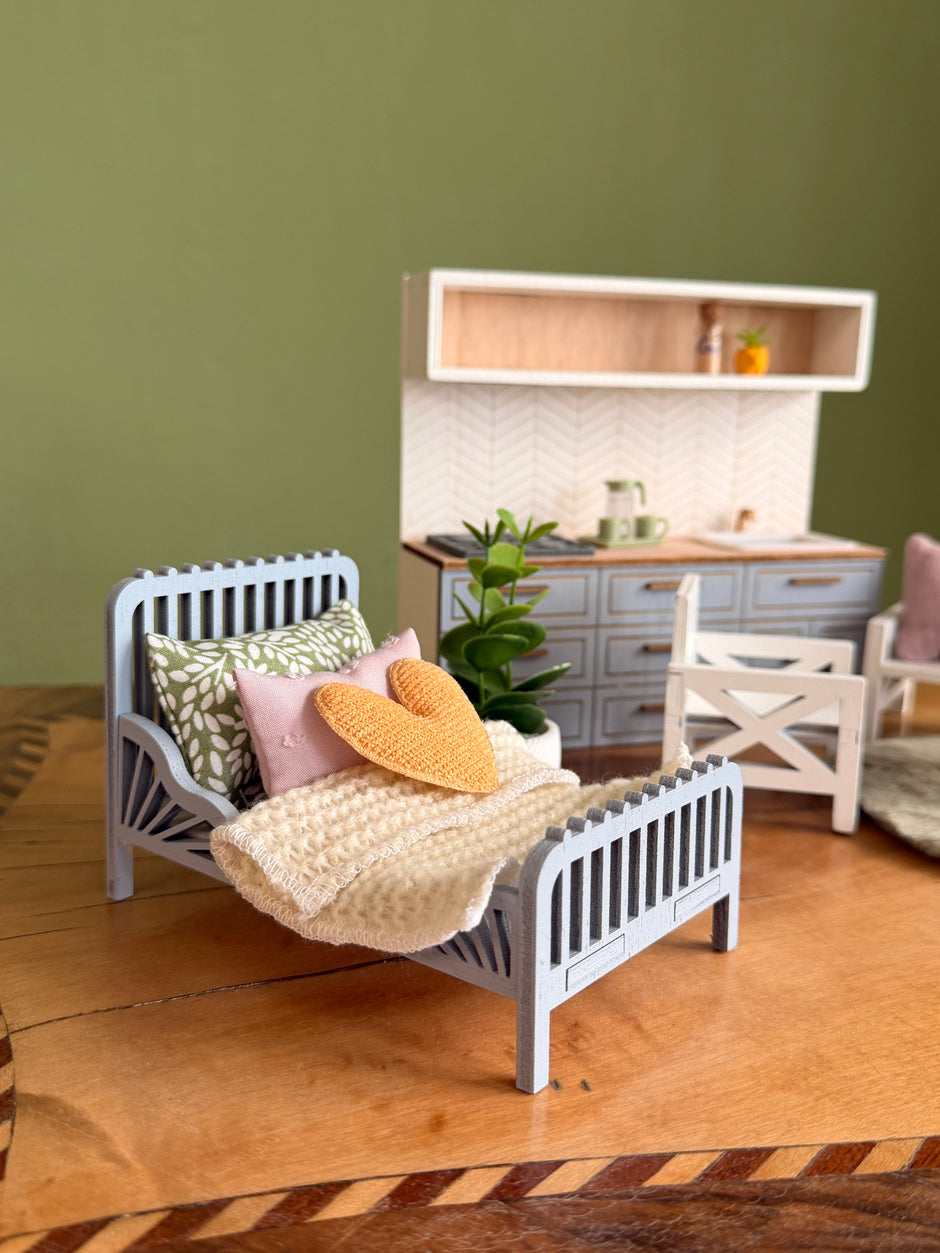 Pastel Spring Furniture Set - 1:12 Dollhouse