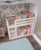 Small Dollhouse in a Suitcase , Little Bunnies Nest, Dollhouse, Miniature furniture, 1:12 scale, Maileg mouse house