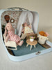 Small Dollhouse in a Suitcase , Little Forest , Dollhouse, Miniature furniture, 1:12 scale, Maileg mouse house