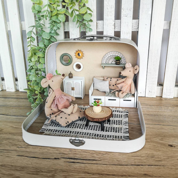 Little Fjord House - Small Suitcase Dollhouse