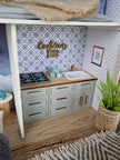 Blueberry Haven – Large Suitcase Dollhouse, handmade in Slovenia – photo 2