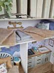Blueberry Haven – Large Suitcase Dollhouse, handmade in Slovenia – photo 6