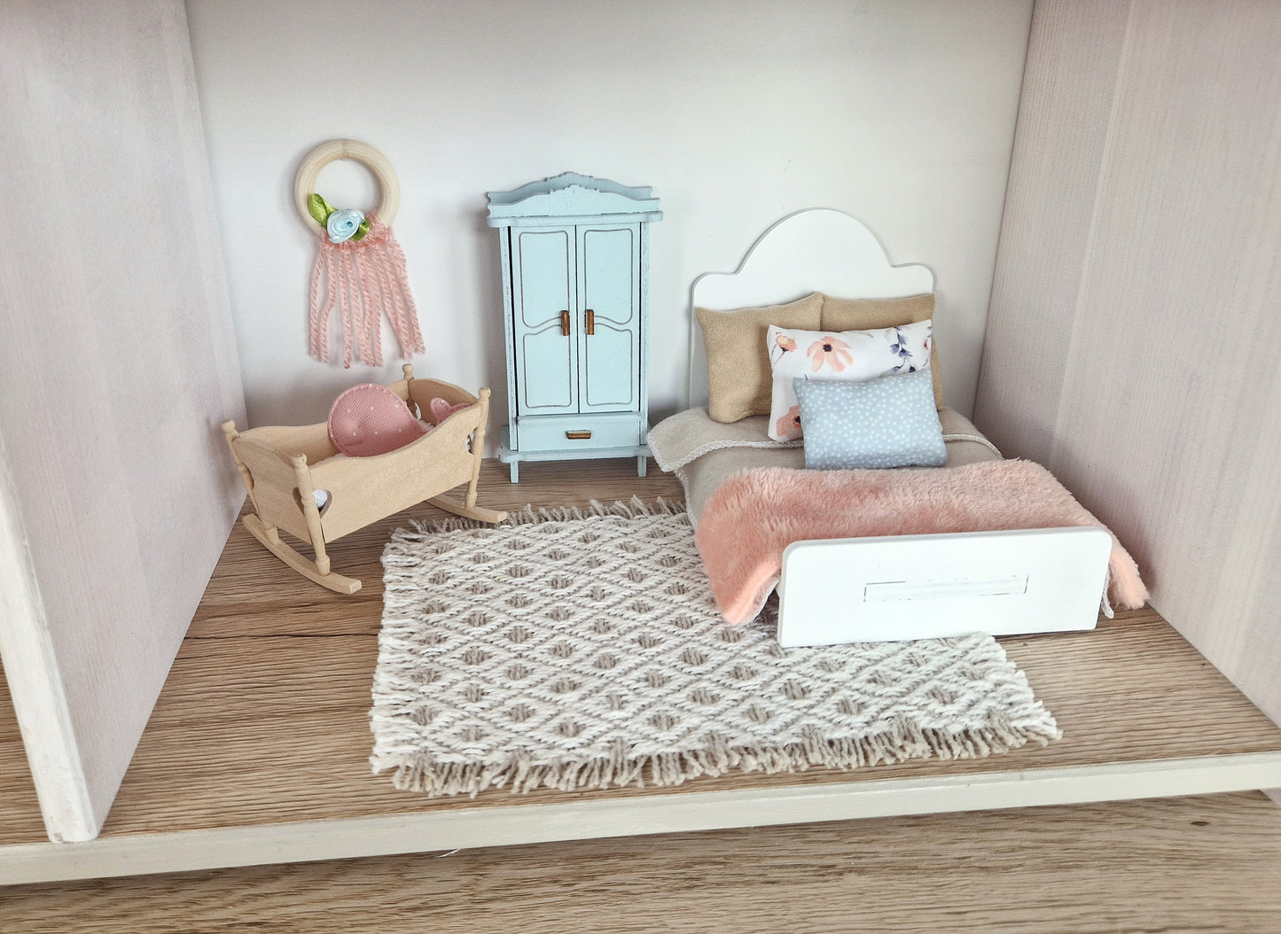 Miniature furniture set, dollhouse 1:12 scale furniture bundle (perfect for Ikea dollhouse)