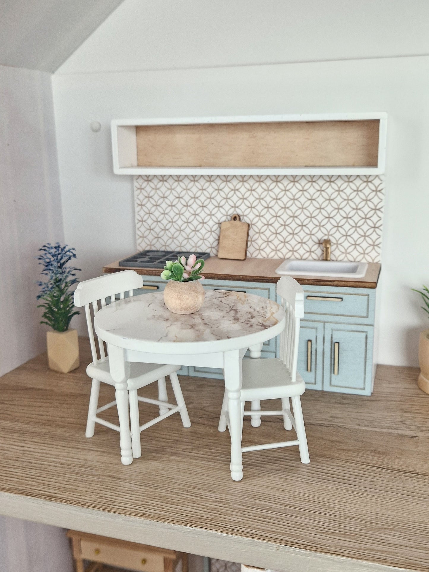 Miniature furniture set, dollhouse 1:12 scale furniture bundle (perfect for Ikea dollhouse)