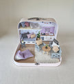 Lavender Haze – Medium Suitcase Dollhouse