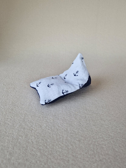 Miniature bean bag in 1:12 scale, for maileg mice or other small dolls