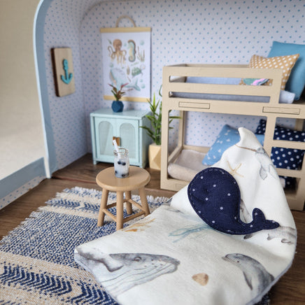 Blue Tide – Small Suitcase Dollhouse