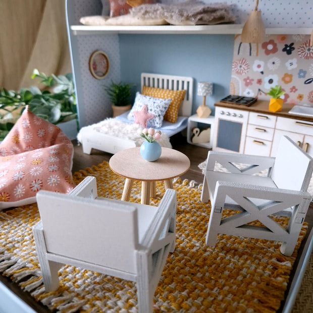 Spring Blossom – Medium Suitcase Dollhouse