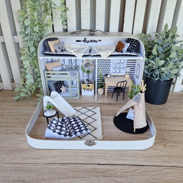 Shades of Fun – Large Suitcase Dollhouse