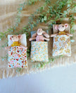 Soft Fabric Sleeping Bag – Vintage Flowers, 1:12 Scale