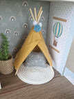 Miniature Felt Teepee, handmade 1:12 miniature – photo 6