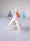 Miniature Felt Teepee, handmade 1:12 miniature – photo 4
