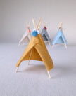 Miniature Felt Teepee, handmade 1:12 miniature – photo 5
