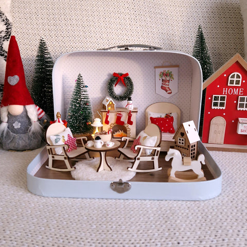 Advent Calendar – Medium Suitcase Dollhouse – photo 1