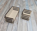 DIY Scandinavian Miniature Sofa Set – Modern Wooden Furniture for Maileg & Dollhouse Play