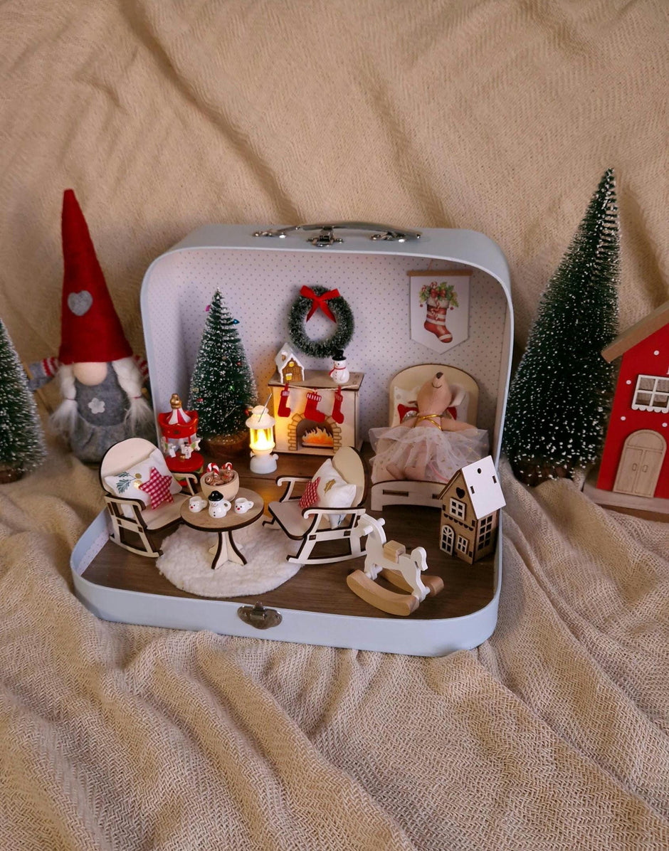 Advent Calendar – Medium Suitcase Dollhouse – photo 2