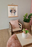 DIY Scandinavian Miniature Sofa Set – Modern Wooden Furniture for Maileg & Dollhouse Play