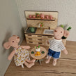 Miniaturküchenset zum Selberbauen – Holzmöbel für Maileg & Puppen