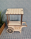 DIY Mini Market Rolling Cart - Lemonade & Flower Stand and more