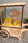 DIY Mini Market Rolling Cart - Lemonade & Flower Stand and more