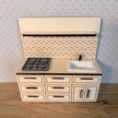 DIY Geometric Miniature Kitchen – Modern Minimal Dollhouse Furniture