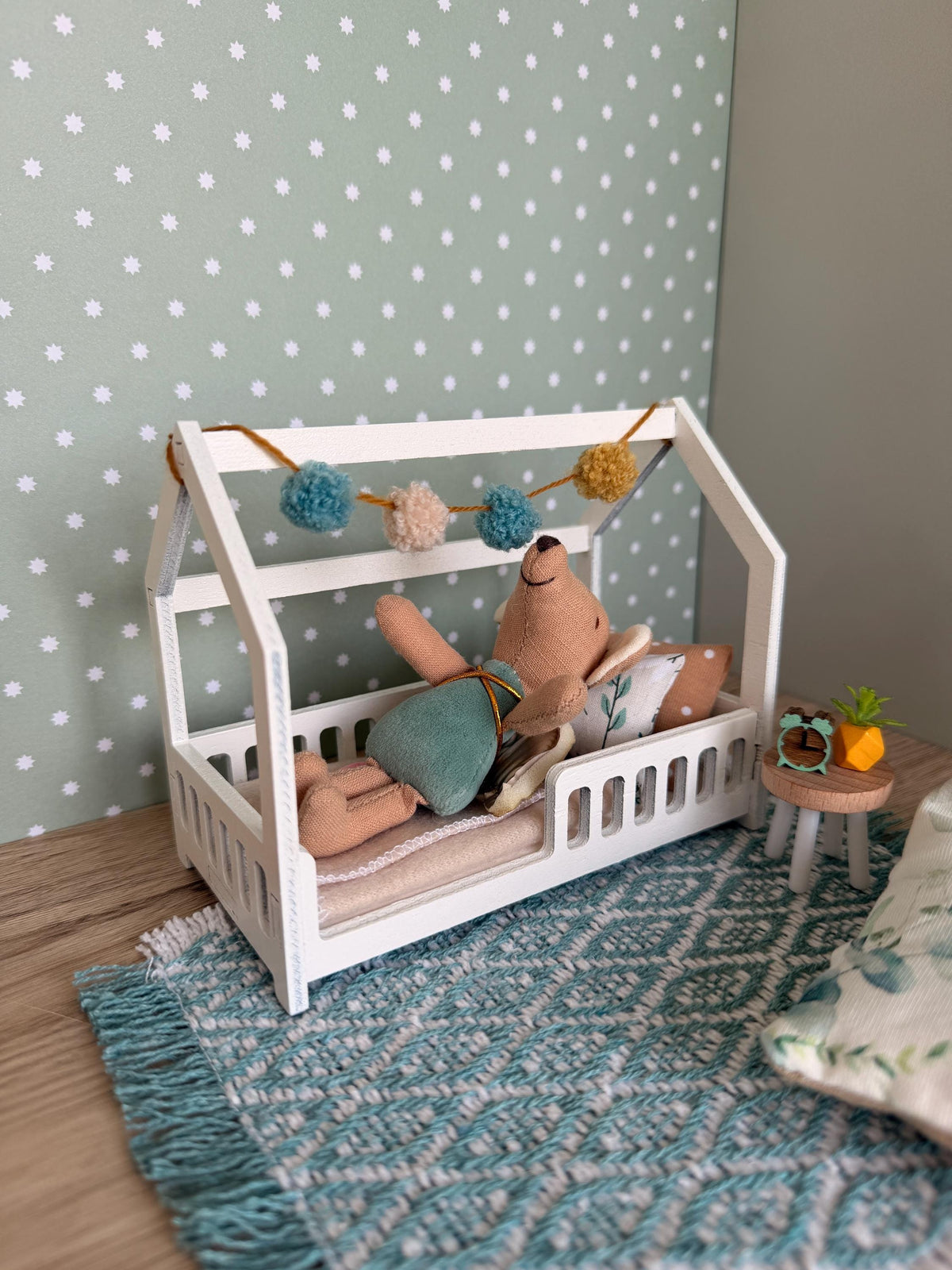 Playhouse Bedroom, 1:12 Scale, handmade – photo 9
