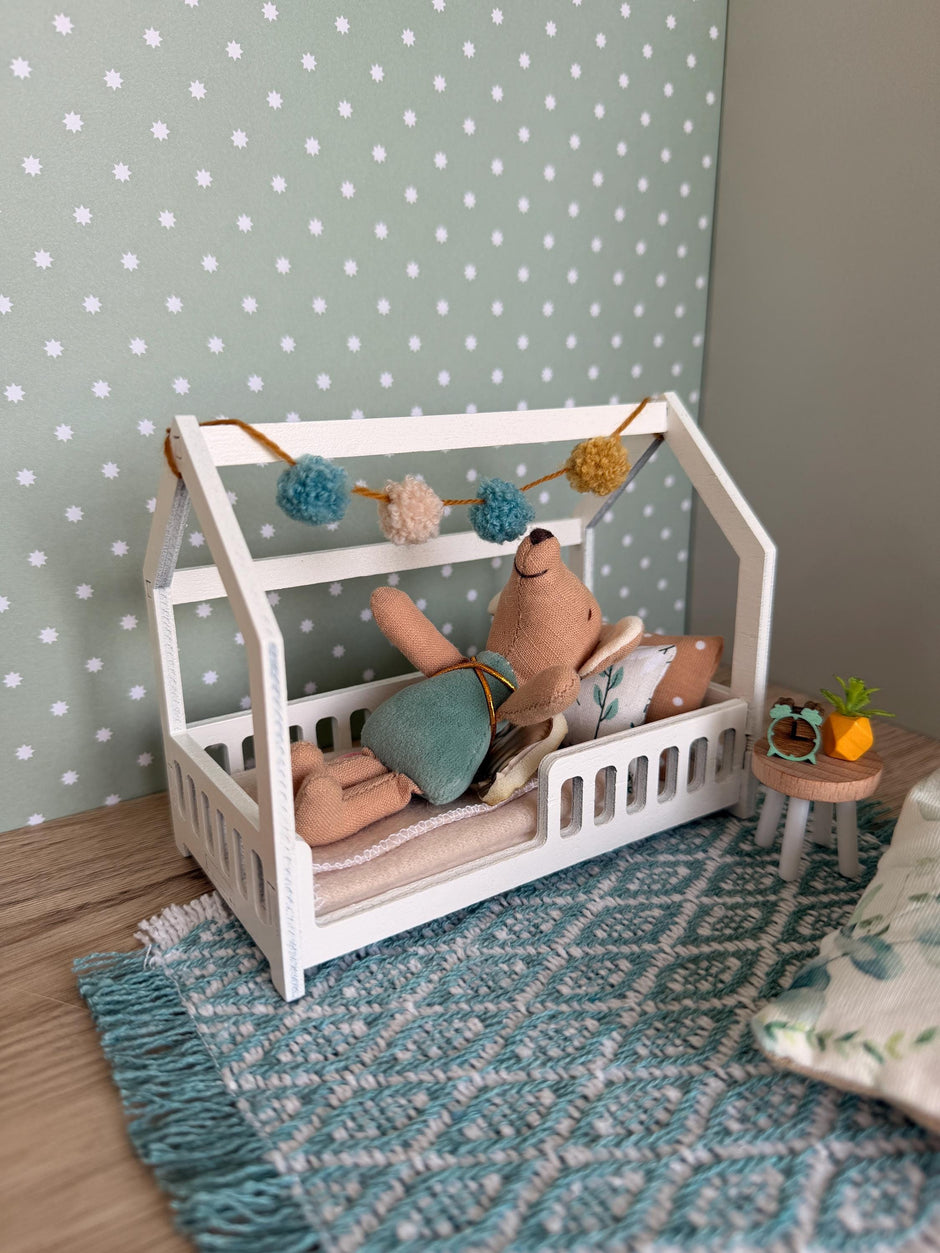 Playhouse Bedroom, 1:12 Scale, handmade – photo 9