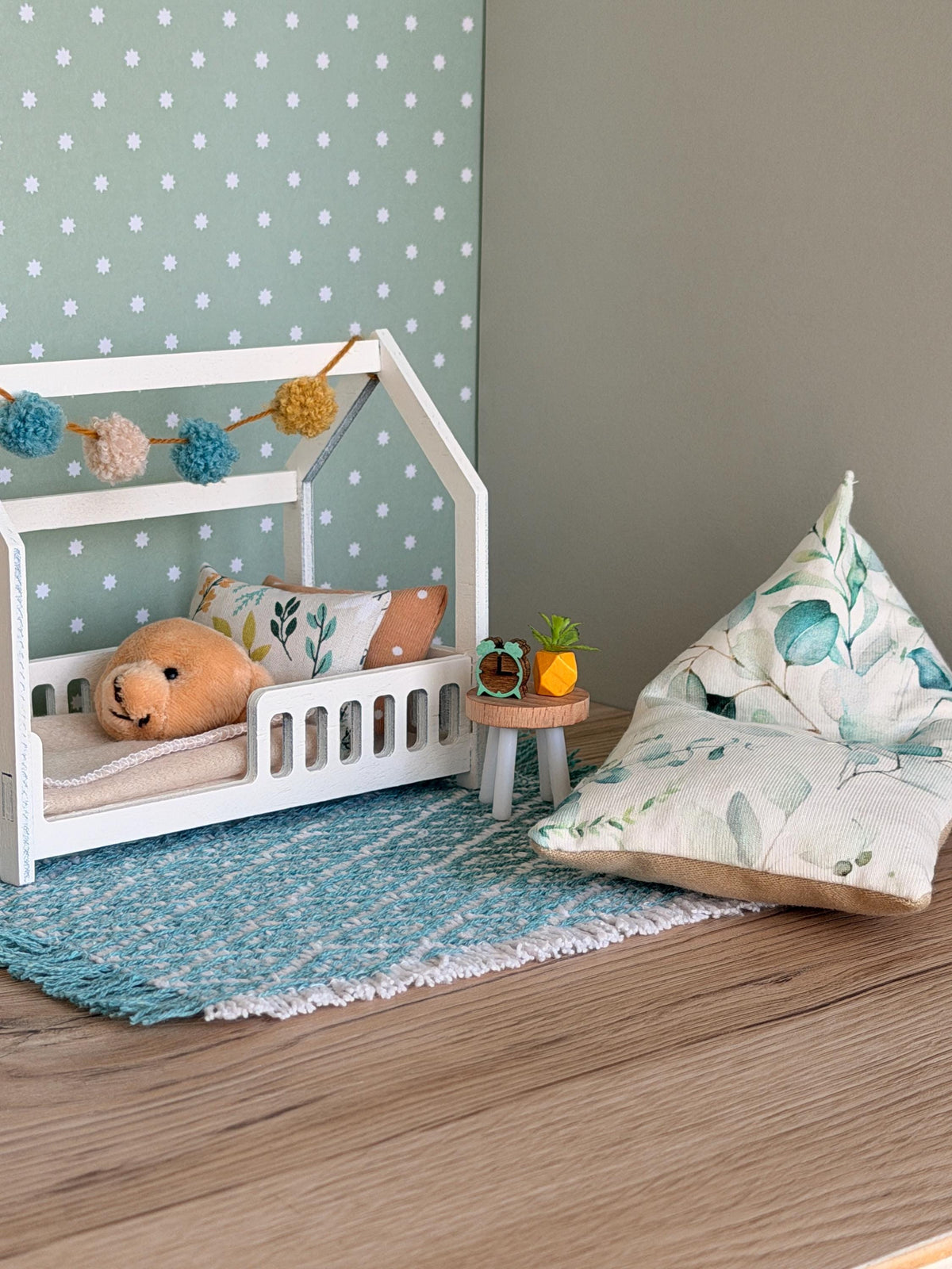 Playhouse Bedroom, 1:12 Scale, handmade – photo 5