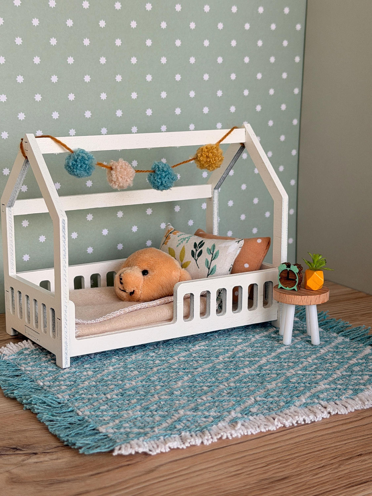 Playhouse Bedroom, 1:12 Scale, handmade – photo 2