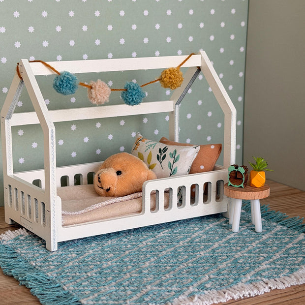 Playhouse Bedroom, 1:12 Scale, handmade – photo 2