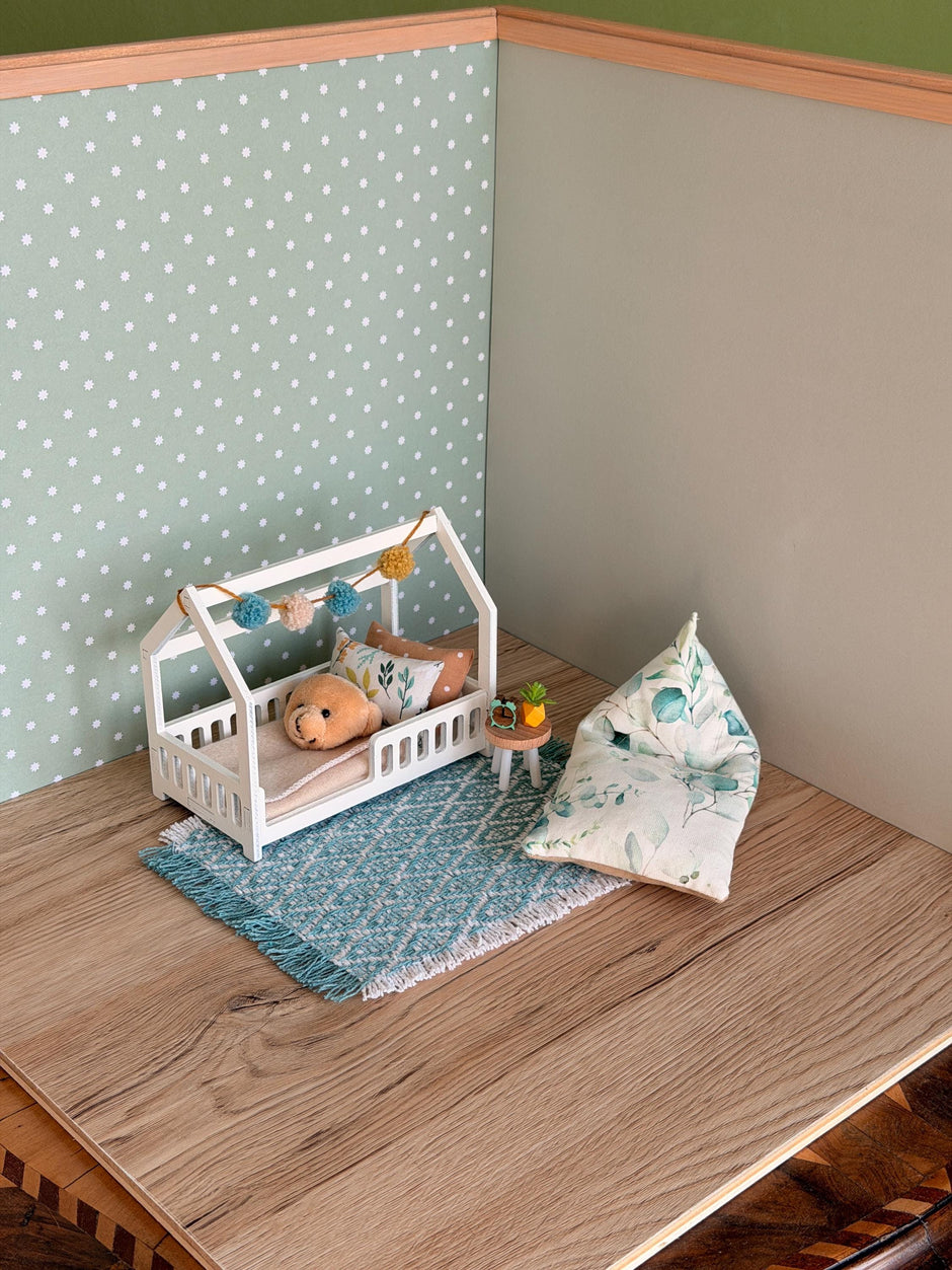 Playhouse Bedroom, 1:12 Scale, handmade – photo 6