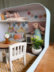 Happy Nest – Medium Suitcase Dollhouse, handmade in Slovenia – photo 10