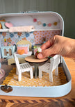 Happy Nest – Medium Suitcase Dollhouse, handmade in Slovenia – photo 6