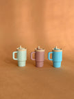 Miniature Tumbler with Straw for Dolls and Mice, 1:12 dollhouse accessory – photo 2