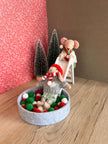 Christmas Slide Set – Miniature Slide with Pom-Pom Ball Pit – photo 9