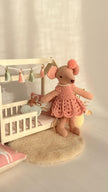 Ballerina Dollhouse Bedroom, 1:12 Scale, handmade – photo 7